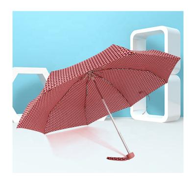 China RST 5 Modern Aluminum Alloy Frame 19 Fold Five Fold Small Mini Umbrella for sale