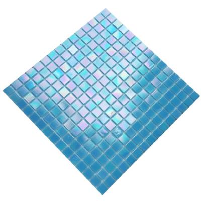 China CLASSIC crystal glass mosaic tile wall panel swimming pool mosaic bathroom and kitchen backsplash mosaic for sale