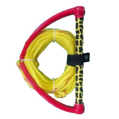 China Ski Rope Factory 24ft Single-handle Waterski Watersports Rope Boat Knee Boarding Water Line for sale