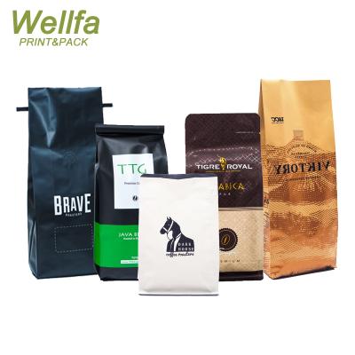 China Barrier OEM 250g 500g Coffee Bags Zipper Pouch Soft Packaging Packaging Coffee Bag for sale