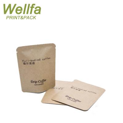 China Factory Price Moisture Proof Aluminum Foil Customized Plastic Paper Bag/Craft Tea/Coffee Drip Packaging for sale