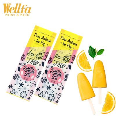 China Factory disposable custom printed OEM ice cream popsicle packaging bolsas de plastico for sale