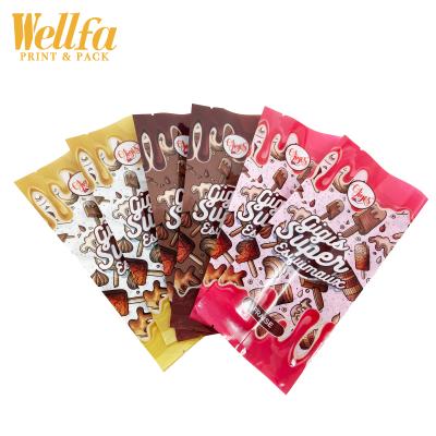 China Moisture Proof Ice Popsicle Packaging Bags Rolls Packing Custom Mylar Bag for sale