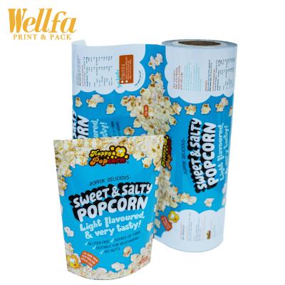 China Factory OEM Moistureproof Custom Printed Aluminum Foil Metallized Bopp Film Roll For Food Packaging for sale