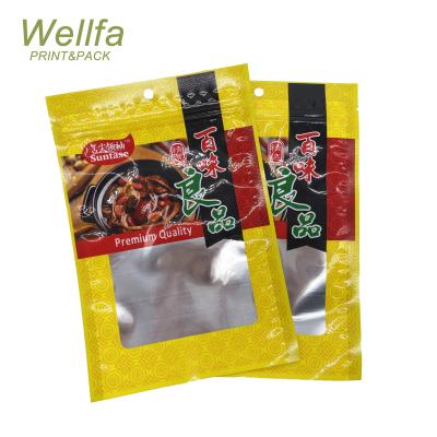 China Custom Barrier Zip Lock Pouch Aluminum Plastic Packaging Smell Proof Bag for sale