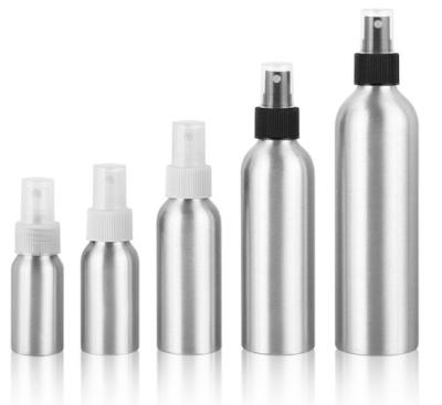 China Personal Care 30ml 50ml100ml 250ml 500ml Aluminum Spray Bottles for sale