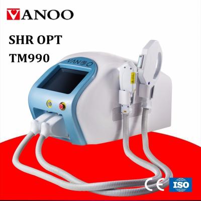 China VANOO IPL SHR Hair Removal Machine AFT OPT Technology With Water Sensors for sale