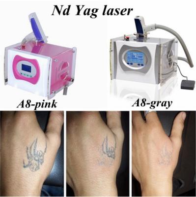 China Embeba a máquina comutada Q 220V/50Hz da remoção da tatuagem do laser do Nd Yag da remoção do bordo à venda