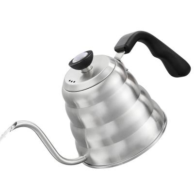 China Viable Amazon Success Stainless Steel Coffee Kettle Coffee Brewing Tools Pour Over Coffee Pot Camping Travel for sale