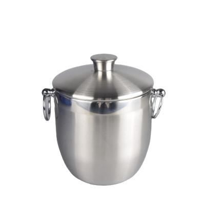 China Sustainable Durable Attractive Portable Beer Ice Bucket Stainless Steel For Sale for sale