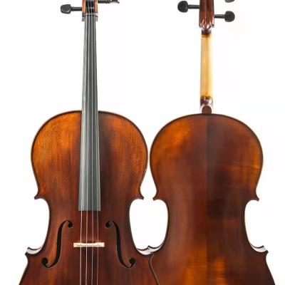 China Impeccable Beginners Evaluate Handmade Solid Wood Cello Proper Tester with Piano Case for sale