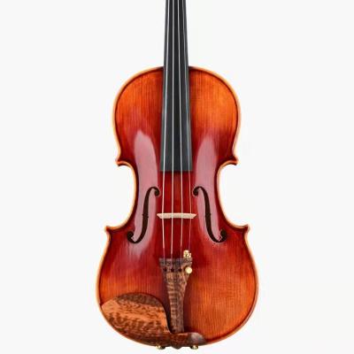 China 4/4 Fiddle Outlined Impeccable High Quality Handmade Solo Playing Violin for sale