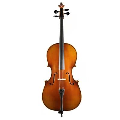 China The pure handmade cello made of flawless wood with the right tone is suitable for beginners and beginners for sale