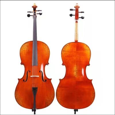 China Wholesale Solid Wood Good Sound 4/4 Cello Beginner Impeccable Handmade Cello for sale