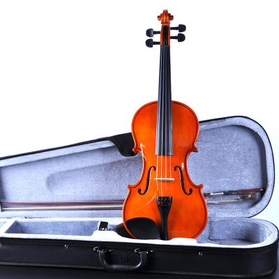 China Factory Wholesale High Quality Normal Flawless Wood 4/4 Beginner Case Violin Case for sale