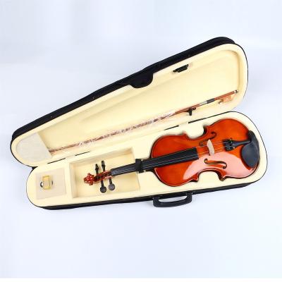 China Flawless Wooden Professional High Quality Adult Full Size Violin With Case Full Set for sale