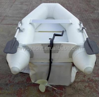 China hand control outboard motor for inflatable boat motor for sale