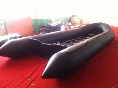 China PVC 8m Length CE PVC Inflatable Boat / Motorboat for sale