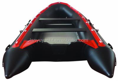 China PVC Inflatable Rescue Boat LY-470 With Aluminum Floor for sale