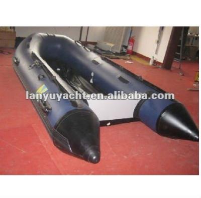 China Sports Speed ​​Inflatable Boat With Aluminum Floor for sale