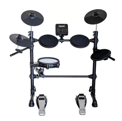 China New Arrival Professional 0-5 Portable Electronic Reverb Kid's Type YMP-53 Mesh Drum Set for sale