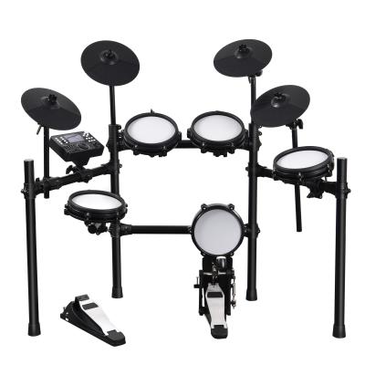 China Reverb Type 0-5 Hot Selling Electronic Musical Instrument Double Pedal Drum Kit For Kid for sale