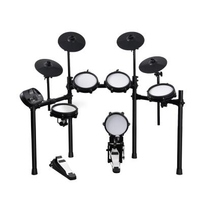 China Reverb Type 0-8 Percussion Wholesale Electronic Musical Instrument Kit With Professional Two Pedal Drum Unit for sale