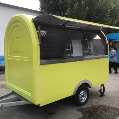 China Mobile Vending Trailer Street Fryer Commercial Deep Fryer Food Truck BBQ Hot Dog Cart Deep Catering Car For Sale for sale