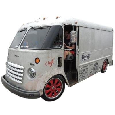 China Multifuntion / can be retro street food truck ice cream food cart stainless steel customized special attractive mobile selling truck for sale