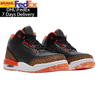 China Durable With Box 3s Sports Sneakers Fashion Basketball 3s Shoes Cool Good Quality Mens Walking Running Shoes Boots For Men for sale