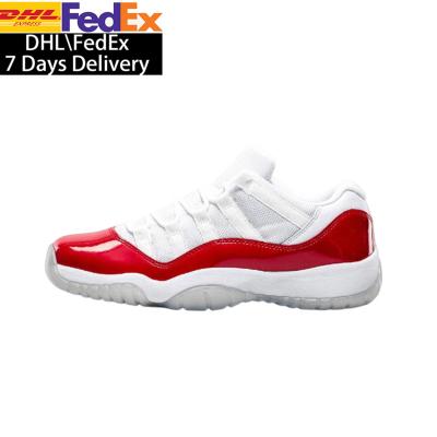 China Durable With Box Good Quality Womens Walking Boots Men's 11s Basketball Shoes Low Top Running Shoes Carolina 11s Sports Sneakers for sale