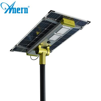 China Popular ROUTE Anern Solar Street Light 55w 60watt solar led street light for sale