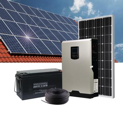 China 2020 Latest Technology 10kw 50kw 100kw Solar Home System for sale