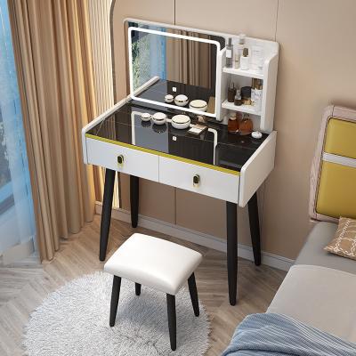 China 2022 new bedroom storage furniture storage makeup table simple home master bedroom dresser for sale