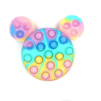 China Silicone Macaron Rodent Killer Pioneer Mickey Foreign Trade Hot-selling Educational Toys for sale