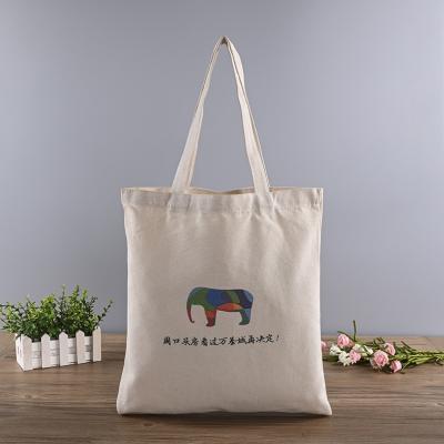 China Custom Printed Organic Cotton Durable/Reusable Logo Canvas Tote Bag Blank Tote Bags Reusable Shopping Bag Recycle for sale