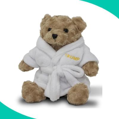 China High Quality Custom Teddy Bear Robe Stuffed Plush Hotel Stuffed Animal Stuffed Toys for sale