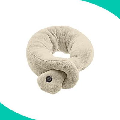 China Factory Best Anti-Static Made U-Shape Pillow Vibrated Massage Travel Rechargeable Vibrating Pillow for sale