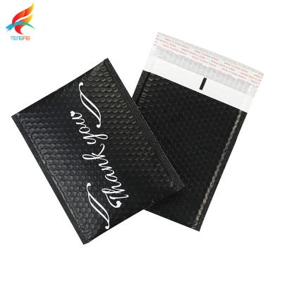 China High Quality Strong Adhesive Color Custom Black Plastic Bubble Logo Logo Mailers Shipping Bags Air Bubble Bag for sale