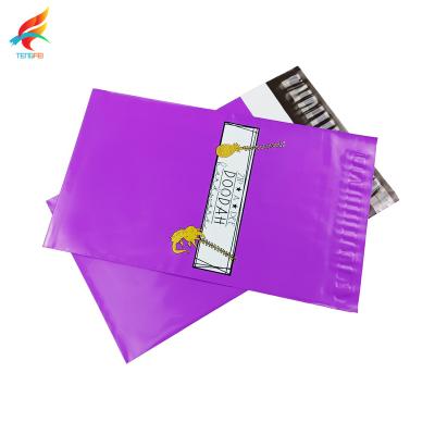 China shoes & custom apparel supplier exquisite design printing 2 Mil Thick Strong Self Adhesive Polymailer for sale