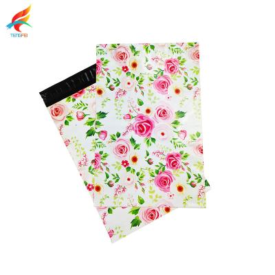 China Recyclable Logo Printed Postal Compostable Custom Plastic Polymailer Mailer Clothing Mailing Packaging Mailing Bags For Clothing for sale