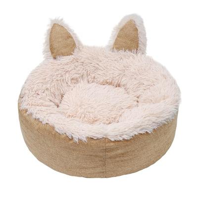 China Washable Pet Cushion Doghouse Cathouse Warm Dog Sofa Basket Teddy Pet Dog Sleeping Bed Heating Bed for sale