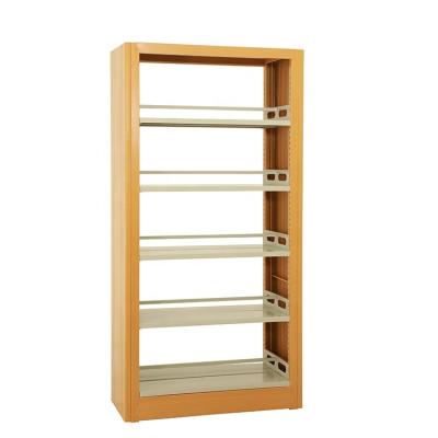 China Bookcase Shelf Book Rack Double Sided Steel Bookcases (Others) Adjustable Heavy Duty Bookcase Storage for sale