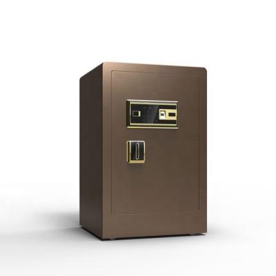 China Electrostatic Powder Coated Big Fingerprint Lockers Box Business Work Home Smart Secure Function Housing Fingerprint Safe Cabinet for sale