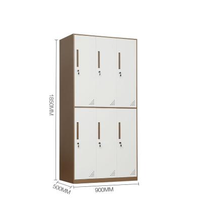 China Durable Cold Rolled Steel Metal School Gym Storage Lockers for sale