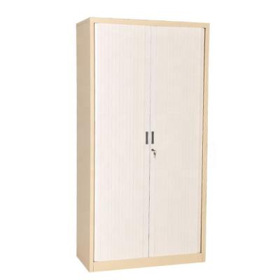 China (Size) China Factory Supply Office Metal Storage Closet Adjustable Furniture 2 Doors Rolling Steel Filing Cabinet for sale