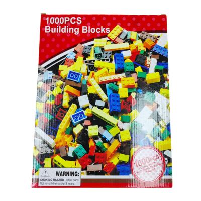 China Construction Toy Cheap Building Block Sets 1000 Pcs Building Blocks Set For Lego Style for sale