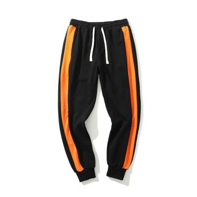 China American fashion brand men's new wear anti-pilling loose color knitted casual pants men's street sweatpants for sale