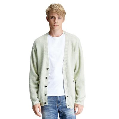 China Autumn men's anti-pilling men's cardigan sweater crossover casual v-neckline casual universal sweater long sleeve men's and women's sweater for sale