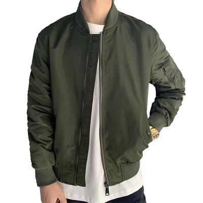 China New Men's Casual Air Force Pilot Jacket Men's Breathable Jacket Spring And Autumn Solid Color Baseball Jacket for sale